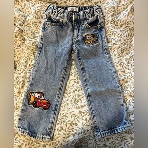 NWOT Viral Gap lightning McQueen jeans